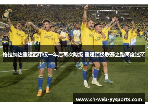 格拉纳达重返西甲仅一年后再次降级 重返顶级联赛之路再度迷茫
